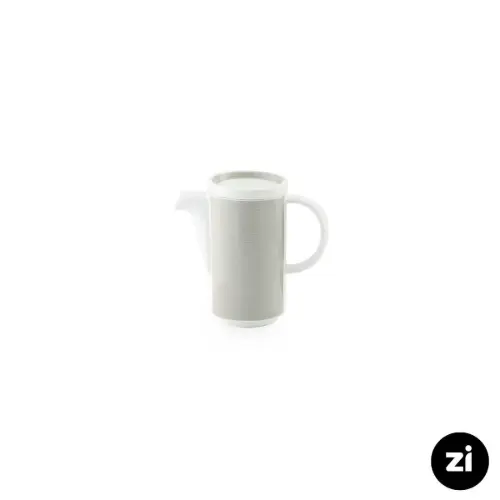 شیر خوری چینی زرین مارک زی فرم اس 180 پاستل طوسی با درب
