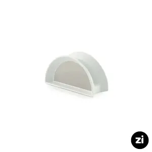 جای دستمال کاغذی چینی زرین Zi فرم اس 15پاستل طوسی