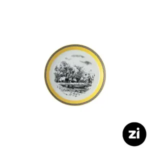 بشقاب تخت چینی زرین Zi فرم اس ویلیج سایز 15