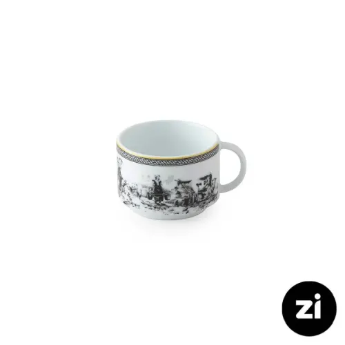 فنجان چایخوری چینی زرین Zi فرم اس ویلیج سایز 8