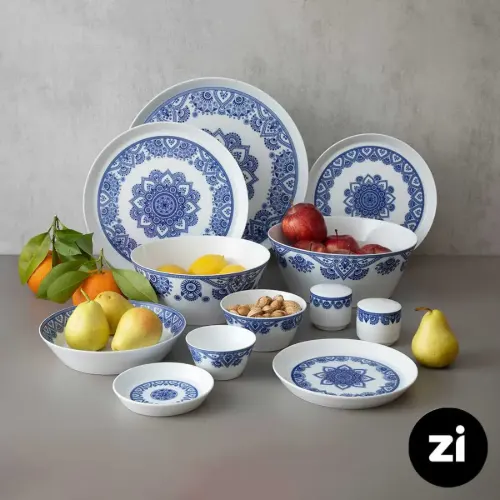بشقاب تخت چینی زرین Zi فرم اس پروجا سایز 24