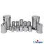 سرویس آشپزخانه 18 پارچه کمر باریک خطی نقره ای استیل یونیک UN-4688