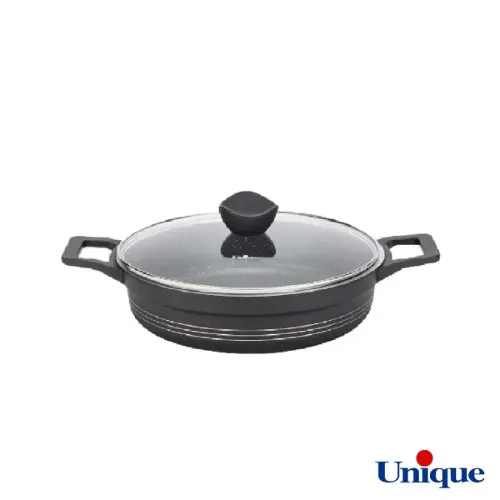 سرویس قابلمه گرانیتی یونیک 16 پارچه کلاسیک نوک مدادی UN-7804