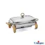 سوفله خوری یونیک مستطیل متوسط پافیلی طلایی UN-3104