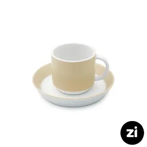 فنجان و نعلبکی قهوه خوری اس چینی زرین