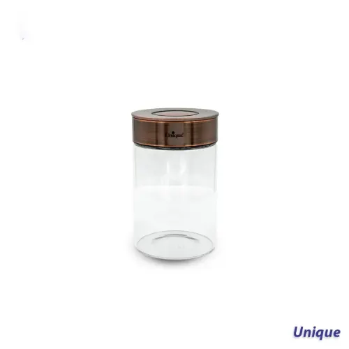 بانکه شیشه ای درب مسی یونیک کد UN-1712