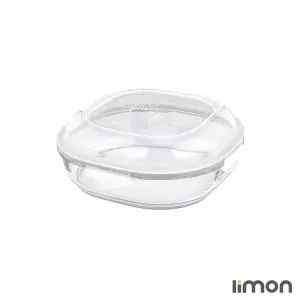 ظرف شیشه ای سرو و نگهداری دربدار 3.750 لیتر لیمون 2295