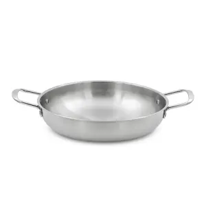 ماهیتابه استیل 201 گود دو دسته سایز 27 S-26P