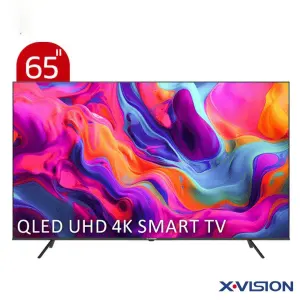 تلویزیون UHD 4K هوشمند ایکس ویژن سری X مدل X25 سایز 65 اینچ