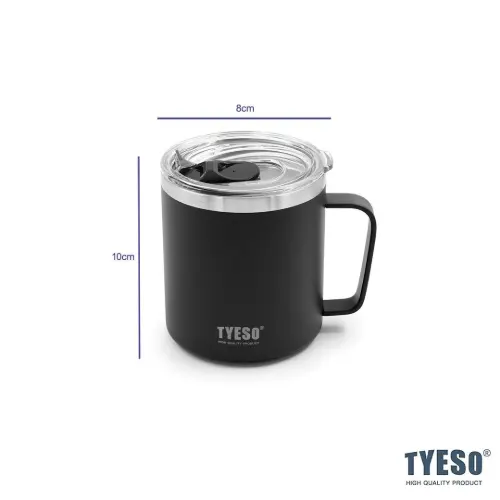 ابعاد تراول ماگ دسته دار 400 میلی لیتر کد TS-8789B