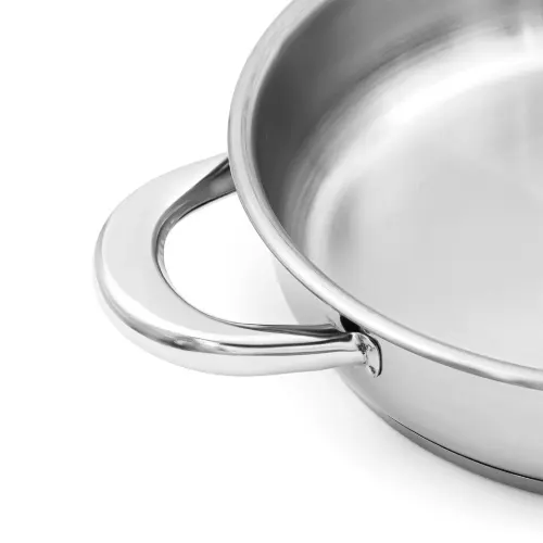 قیمت تابه پارس استیل سایز 28 دو دسته کف سه لایه