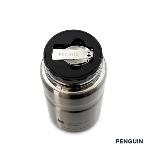فلاسک غذا پنگوئن داخل استیل 1000 میلی لیتر QE-5020