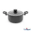 قابلمه سایز 20 یونیک کف گرانیت طوسی تیره UN-8106