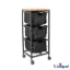 سبد سیب زمینی و پیاز 3 طبقه یونیک پارچه باکس UN-2901