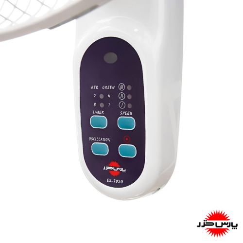 خرید پنکه دیواری 7020 پارس خزر ریموت دار