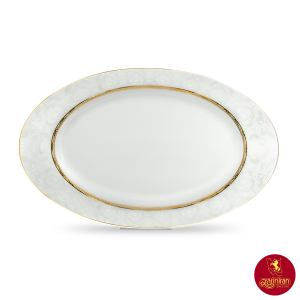 دیس چینی زرین ایتالیا اف هدیه طلایی سایز 42