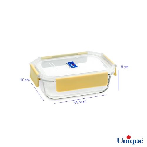 کیفیت ظرف فریزری پیرکس 3 عددی یونیک UN-1410