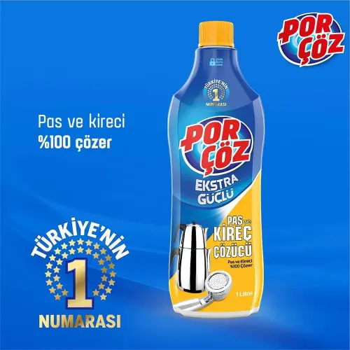 مایع رسوب گیر پورچوز 1 لیتری اصلی PORCOZ