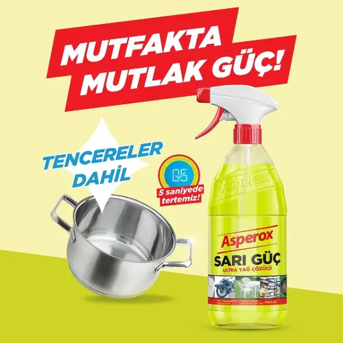 کیفیت اسپری چندمنظوره آسپروکس زرد اصلی Asperox