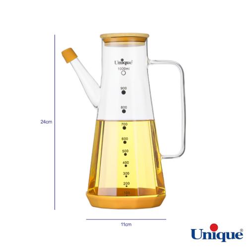 خرید روغن ریز 1000 میلی لیتر درب بامبو یونیک مدل UN-2086
