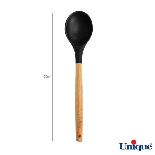 خرید قاشق بزرگ دسته چوب یونیک UN-1149