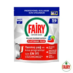 قرص ظرفشویی فیری پلاتینیوم پلاس 59عددی اصل Platinum Plus